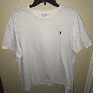 White polo by Ralph Lauren